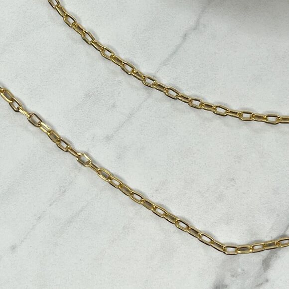 Gold Tone Double Strand Chain Link Belt - Small (S) ✨ - Picture 11 of 11